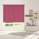 Estor enrollable Shantung Fucsia